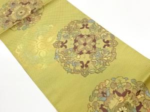 華文模様織出し名古屋帯